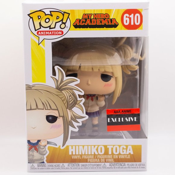 Funko Pop Vinyl MHA My Hero Academia Himiko Toga #610 (AAA Exclusive) - Picture 1 of 7